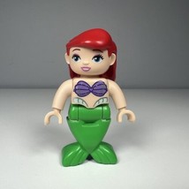 Lego Duplo Disney Princess Ariel The Little Mermaid Toy Figure 2.75&quot; Green Rare - £4.63 GBP