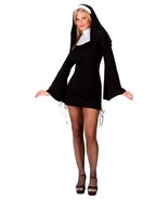Naughty Nun Costume - Small/Medium - Dress Size 2-8 - £66.81 GBP