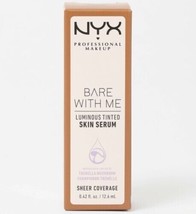 NYX ; BARE WITH ME Luminous Tinted Skin Serum 0.42oz BWMLSS05 Mushroom, NEW - $4.99