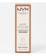 NYX ; BARE WITH ME Luminous Tinted Skin Serum 0.42oz BWMLSS05 Mushroom, NEW - £3.92 GBP