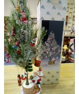 Revolving Musical Christmas Tree Ornaments Music Box 17&quot; Linens&#39; n Thing... - €25,32 EUR