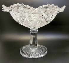 Clear Imperial Glass Large Compote 402 Fashion - £14.01 GBP