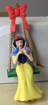 Disney Christmas Magic Ornament Snow White Sitting On A Swing + Box &amp; Coa - £13.14 GBP