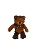 Build A Bear Star Wars Chewbacca Bear Plush 17&quot; Stuffed Animal Chewie Brown - $240.25 MXN