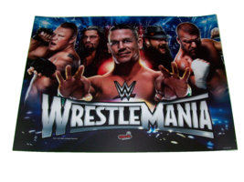 Wrestlemania Pinball Translite Original NOS Artwork Wrestling The Rock J... - $141.08