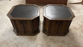 Vintage Set Of 2 Magnavox Stereo/Radio/Record Player/8 Track In 2 End Tables - £137.29 GBP