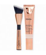 Yensa Beauty Skin on Skin BC Foundation LIGHT WARM &amp; Foundation Brush Se... - $939.62 MXN