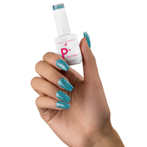 Light Elegance P+ Gel Nail Polish - Blast Off Blue (10ml) image 3
