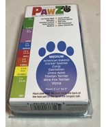 PAWZ Rubber Dog Boots Disposable Reusable Waterproof Medium Blue 12 Count - $8.00