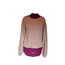 Maisie Sweater Pullover Camel Womens Size Large Bishop Sleeve - $27.72