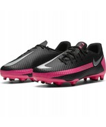 Nike Jr. CK8476-006 Phantom GT Academy MG Youth Soccer Cleats Black/Pink... - £71.17 GBP