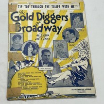 1929 TIP TOE THROUGH THE TULIPS WITH ME Gold Diggers of Broadway by Dubin, Burke - £2.02 GBP