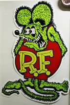 Rat Fink Full Body Plasma Cut, Big Daddy Ed Roth Metal Sign 62&quot; by 42&quot; - £470.09 GBP