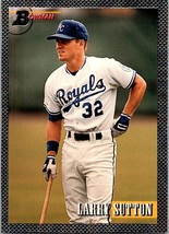 1993 Bowman Foil Larry Sutton #697 Kansas City Royals ROOKIE RC - £1.39 GBP