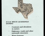 USGS Metric Topographic: Cuero, Texas 1985 Topo Map - $8.69