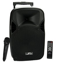 beFree 12&quot; 700W Portable Bluetooth PA DJ Party Speaker w USB SD Remote &amp; Mic - £68.62 GBP