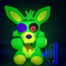 Funko {Fnaf} Five Nights At Freddy’s Blacklight Green Foxy Plush - £22.40 GBP
