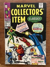 MARVEL COLLECTORS&#39; ITEM CLASSICS # 14 VF+ 8.5 Square Spine ! Newstand Co... - £27.52 GBP