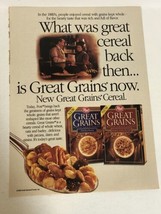 1992 Post Great Grains Cereal Vintage Print Ad pa31 - £6.04 GBP