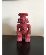 Taino Dios de la Cohoba handmade figure Guillen arte caribeño pre-Colomb... - $64.48 CAD
