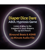 HypnoCat&#39;s Diaper Dice Dare ABDL Hypnosis Game - Listen to Become Trappe... - £7.89 GBP