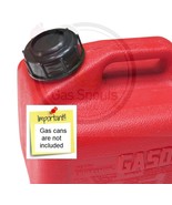 GAS CAN CAP = Collar+Stopper+Gasket fits most plastic CHILTON / SEARS CR... - $278.67 MXN