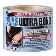cofair products inc ubb425 Quick Roof, 4 -Inch x 25 -Feet, Black Ultra B... - $43.06