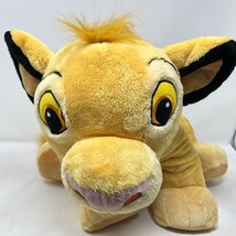 Disney by Just Play Lion King Jumbo 20&quot; Smiling Simba Plush Stuffed Anim... - £50.59 GBP
