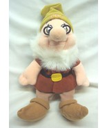 Walt Disney Store Snow White DOC DWARF 8&quot; Bean Bag STUFFED Animal Toy NEW - $16.34