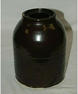 Old Antique Primitive Salt Glazed Stoneware Canning Crock Jug Jar Farm H... - £31.13 GBP