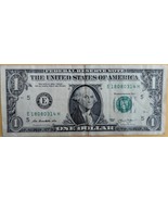 US$1 Fancy Serial Banknote 2013 Birthday Note March 14, 2808 - $6.72 CAD