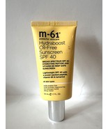 m61 Hydraboost oil Free Sunscreen spf 40 1.7oz NWOB  - £15.96 GBP