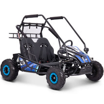 MotoTec 72V 2000W Mud Monster XL Off-Road Beast Electric Go Kart in Blue - $1,999.00