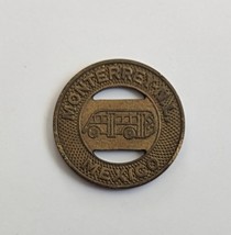 1946 Monterrey - N.L. Mexico Token Buena Por Un Pasaje Contrasena - £35.42 GBP