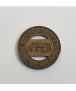 1946 Monterrey - N.L. Mexico Token Buena Por Un Pasaje Contrasena - £35.80 GBP