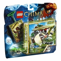 LEGO Legends of Chima Croc Chomp (70112) 109 Pcs Crug Card wear NEW - £10.36 GBP