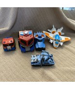 Transformer Toy Lot Of 5 McDonald’s Hasbro Tank Plane Truck - £6.68 GBP