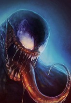 Venom Symbiote Painting | Framed Art Poster | Spider-Man | Marvel | NEW | USA - $19.99