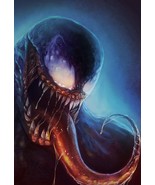 Venom Symbiote Painting | Framed Art Poster | Spider-Man | Marvel | NEW ... - £15.23 GBP