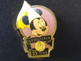 Disney Lapel Pin - Fantasyland Mickey Mouse 35 Years Epoxy - £7.63 GBP