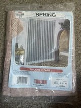 New VTG Trulon Beacon Looms Variations Polyester Sheer Panel 40”x81” #41... - $354.31 MXN