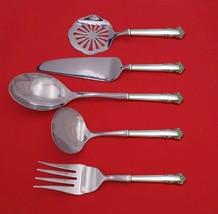 English Shell by Lunt Sterling Silver Thanksgiving Serving Set 5pc HH WS... - £251.56 GBP