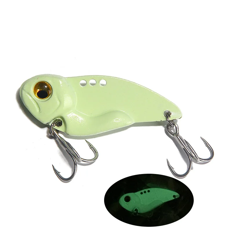 3D Eyes Metal Vib Blade Lure 8/15/20G 3.5/4.5/5cm Sinking Vibration Baits Artifi - £24.85 GBP