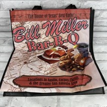 Bill Miller Bar-B-Q Tote Bag 15&quot; x 15.5&quot; x 9.25&quot; Double Handle - $11.21