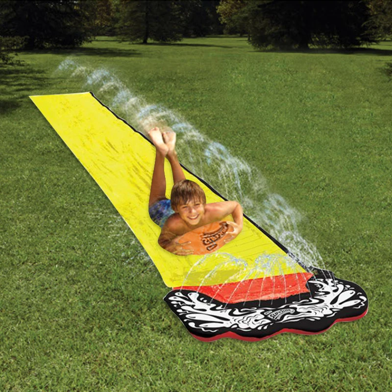 Parent-Child Sports Ground Giant Surfing Slide Inflatable Play Center Water - £31.72 GBP