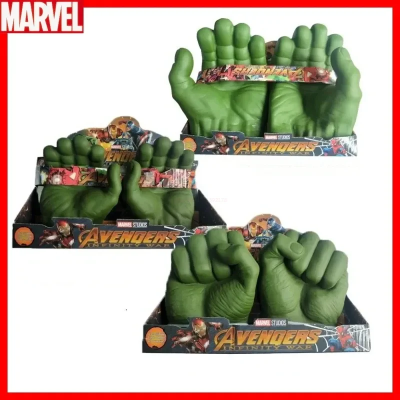 Marvel Disney Avengers Hulk Gloves Figures Toys Hulk Fists Cosplay Gloves Marvel - £18.76 GBP+