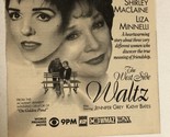 West Side Waltz Tv Guide Print Ad Shirley MacLaine Liza Minnelli TPA15 - $5.93