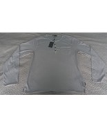 John Varvatos Men&#39;s T-Shirt Ivory Henley Long Sleeve Vintage Wash Size L... - $69.34 CAD