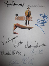 The Graduate Signed Film Movie Screenplay Script X8 Autograph Dustin Hoffman Ann - £16.06 GBP