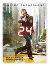 24: Season 8, Good DVD, Kiefer Sutherland,Mary Lynn Rajskub,Cherry Jones,Elisha  - £3.93 GBP